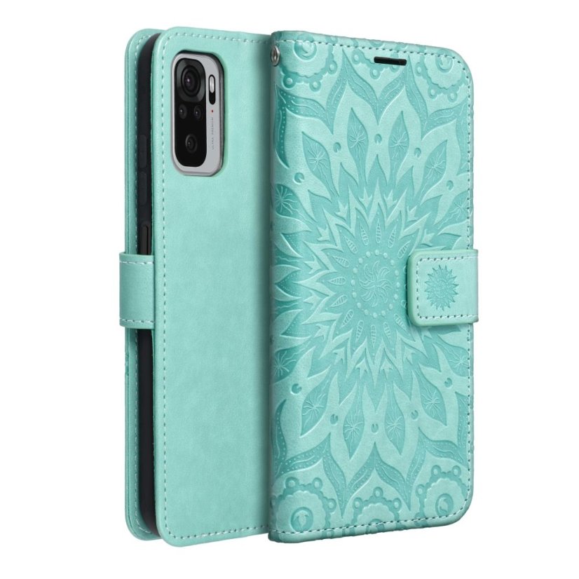 Kryt Mezzo Book Case Xiaomi Redmi Note 10 5G / Poco M3 Pro / Poco M3 Pro 5G Mandala Green