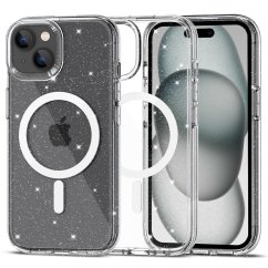 Kryt Tech-Protect Flexair Hybrid Magsafe iPhone 15 Glitter Clear