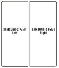 Hydrogel - vnútorná ochranná fólia - Samsung Galaxy Z Fold 4 (rozdelená pravá a ľavá)