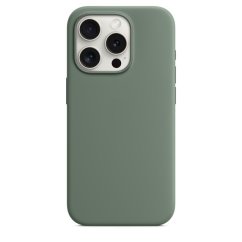 iPhone 15 Pro Max Silicone Case s MagSafe - Cypress design (zelený)