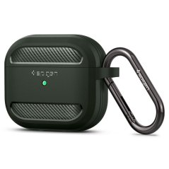 Púzdro/kryt Spigen Rugged Armor Apple Airpods 3 Military Green Púzdro/kryt Spigen Rugged Armor Apple Airpods 3 Military Green