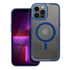 Kryt Color Edge Mag Cover Case s MagSafe iPhone 13 Pro Max Navy Blue