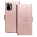 Tok MEZZO Book Case Xiaomi Redmi Note 11 / 11S Mandala Rose Gold