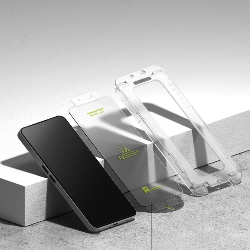 2ks v balení, set ochranných skiel Ringke Easy Slide 2-Pack Nothing Phone 3A / 3A Pro Clear
