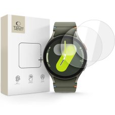 Ochranné tvrdené sklo Tech-Protect Glass Fit+ 2-Pack Samsung Galaxy Watch 4 / 5 / 6 / 7 (44 mm) Clear Ochranné tvrdené sklo Tech-Protect Glass Fit+ 2-Pack Samsung Galaxy Watch 4 / 5 / 6 / 7 (44 mm) Clear
