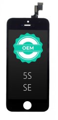 Čierny LCD displej iPhone SE + dotyková doska OEM