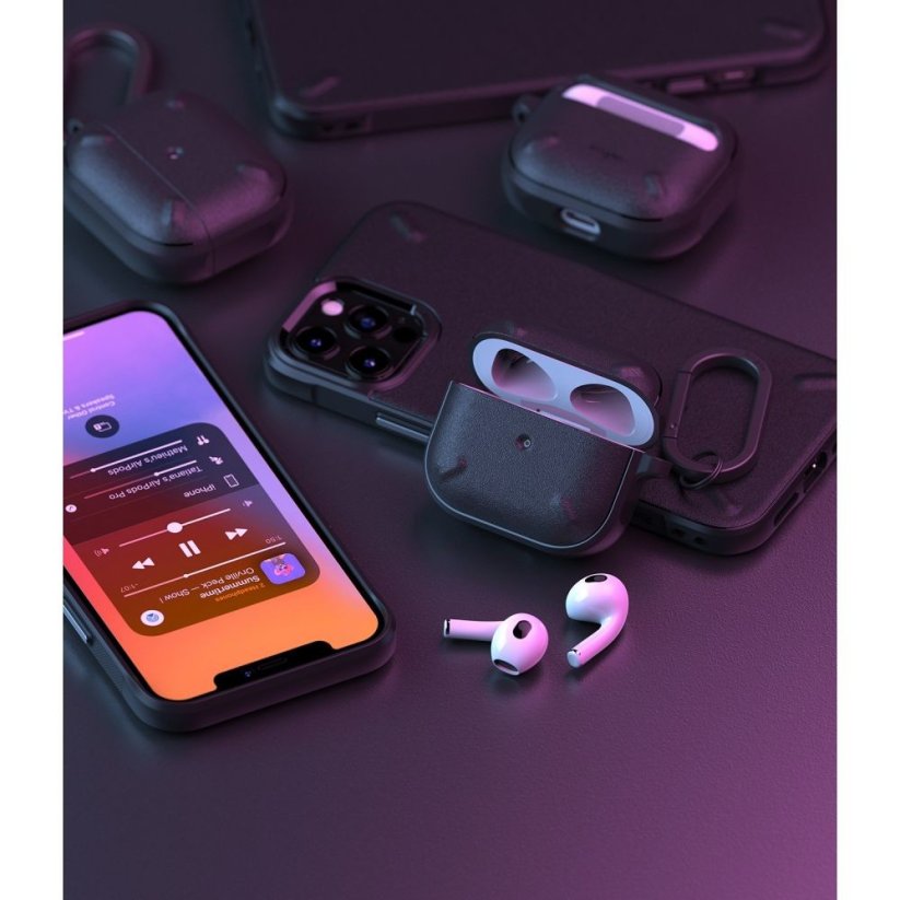 PÚZDRO/KRYT  RINGKE ONYX APPLE AIRPODS 3 DARK GREEN