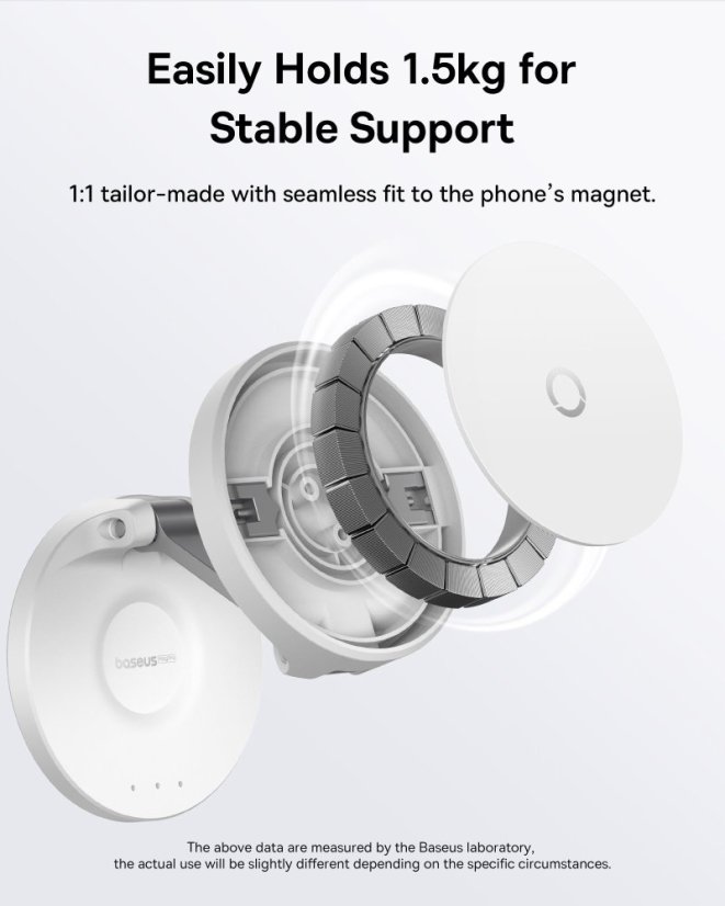 Baseus MagPro Magnetický skladací držiak Cluster White