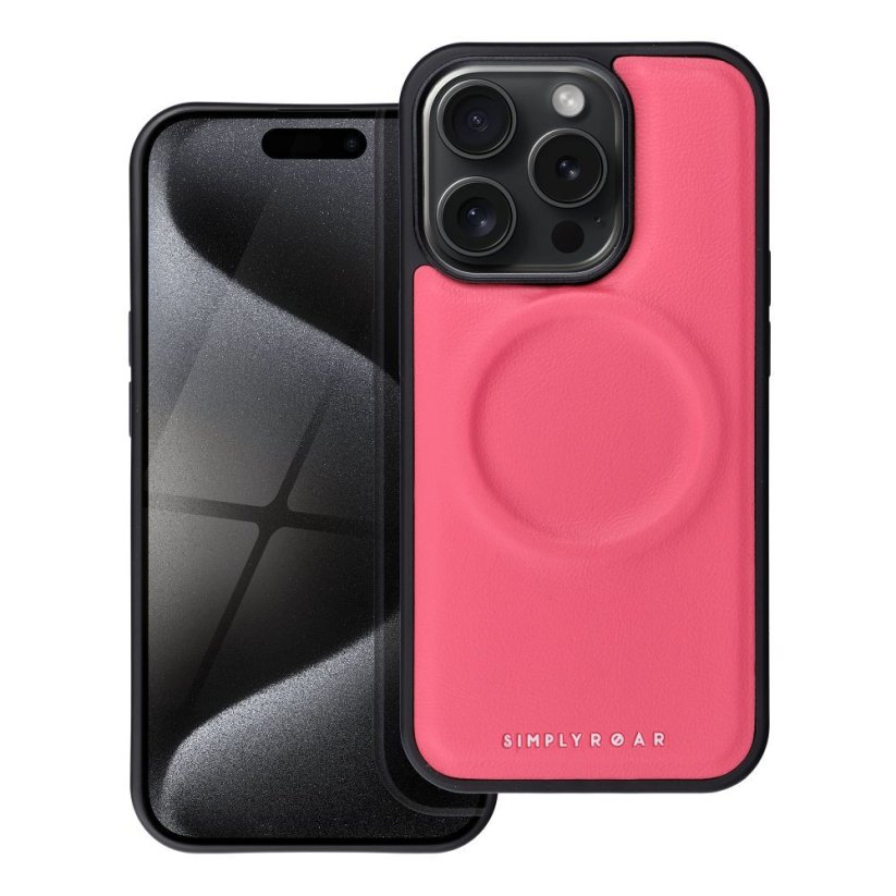 Kryt Roar Mag Morning Case - iPhone 15 Pro   Hot Pink