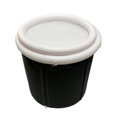 Foldable Portable Inflatable Bathtub 75 X 80 cm Black Foldable Portable Inflatable Bathtub 75 X 80 cm Black