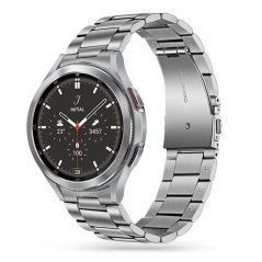 Remienok Tech-Protect Stainless Samsung Galaxy Watch 4 / 5 / 5 Pro / 6 / 7 / FE Silver