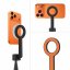 Selfie tyč Tech-Protect L10S Magsafe Bluetooth Selfie Stick Tripod Black/Orange
