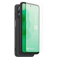 CASR TPU kryt + tvrdené sklo pre Motorola Moto G13/G23 Black CASR TPU kryt + tvrdené sklo pre Motorola Moto G13/G23 Black