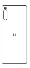 Hidrogél - hátsó védőfólia - Sony Xperia L4