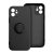 Kryt Silicone Ring Case iPhone 16 Plus Black
