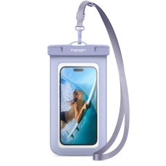 Vodeodolné púzdro Spigen A601 Universal Waterproof Case Aqua Blue