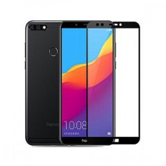 FULL GLUE 3D tvrdené ochranné sklo pre Huawei Y7 - čierne FULL GLUE 3D tvrdené ochranné sklo pre Huawei Y7 - čierne