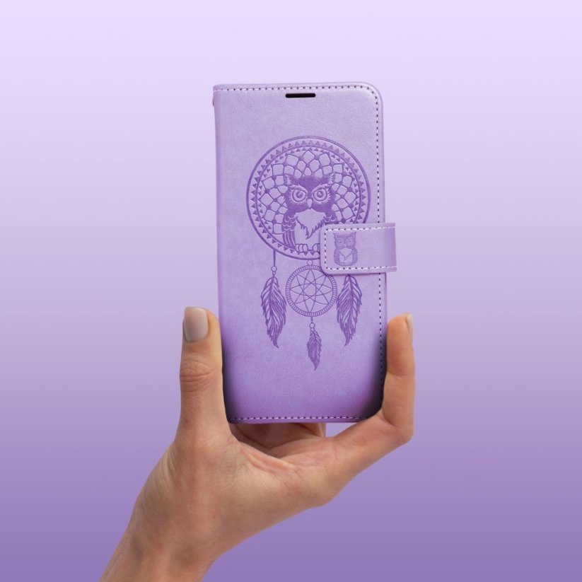 Kryt Mezzo Book Case Samsung Galaxy A22 5G lapač snov Purple