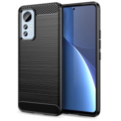 Kryt Tech-Protect TPUcarbon Xiaomi 12 Lite Black