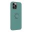 Kryt Silicone Ring Case iPhone 13 Pro Max Green