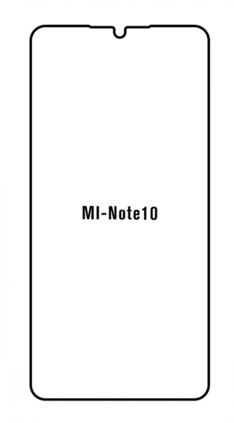 Hidrogél - védőfólia - Xiaomi Mi Note 10
