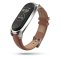 Remienok Tech-Protect Herms Xiaomi Mi Smart Band 5 / 6 / 6 Nfc Brown