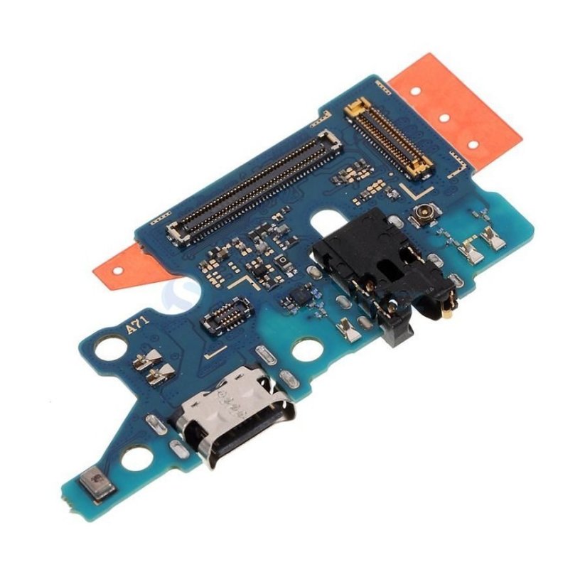 Samsung Galaxy A71 A715 - Nabíjací flex s PCB doskou a konektor