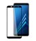 FULL GLUE 3D tvrdené ochranné sklo pre Samsung Galaxy A6 Plus 2018 - čierne