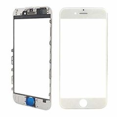 Oleofóbne náhradné biele predné sklo s rámom na iPhone 6S Oleofóbne náhradné biele predné sklo s rámom na iPhone 6S