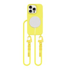 Kryt Tech-Protect Magnecklace Magsafe iPhone 14 Pro Canary Yellow