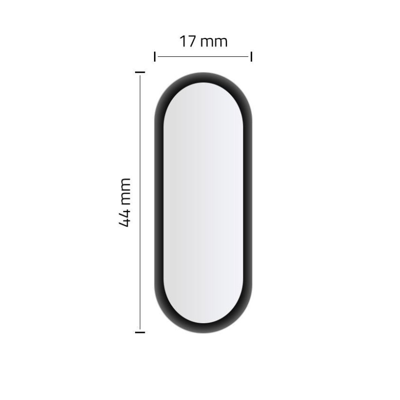 Ochranné sklo Hydbridné Sklo Hofi Hybrid Glass Xiaomi Mi Smart Band 5 Black
