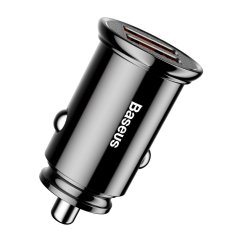 Baseus Car Charer 2X USB Quick Charger Qc3.0 30W Black Ccall-Yd01