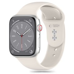 Remienok Tech-Protect Silicone Apple Watch 6 / 7 / 8 / 9 / 10 / SE / Ultra 1 / 2 (44 / 45 / 46 / 49 mm) Starlight Remienok Tech-Protect Silicone Apple Watch 6 / 7 / 8 / 9 / 10 / SE / Ultra 1 / 2 (44 / 45 / 46 / 49 mm) Starlight