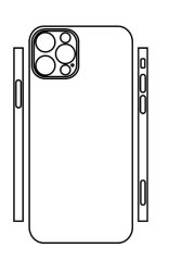 Hydrogel - zadná ochranná fólia (full cover) - iPhone 12 Pro