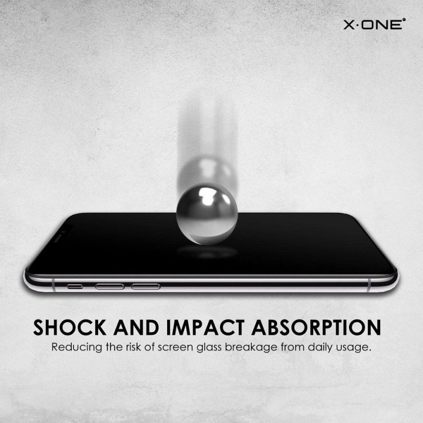 Kryt Ochranné sklo X-One Full Cover Extra Strong Matte - iPhone 11 Ochranné tvrdené sklo 9H