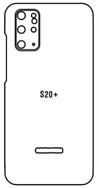 Hydrogel - zadná ochranná fólia - Samsung Galaxy S20+