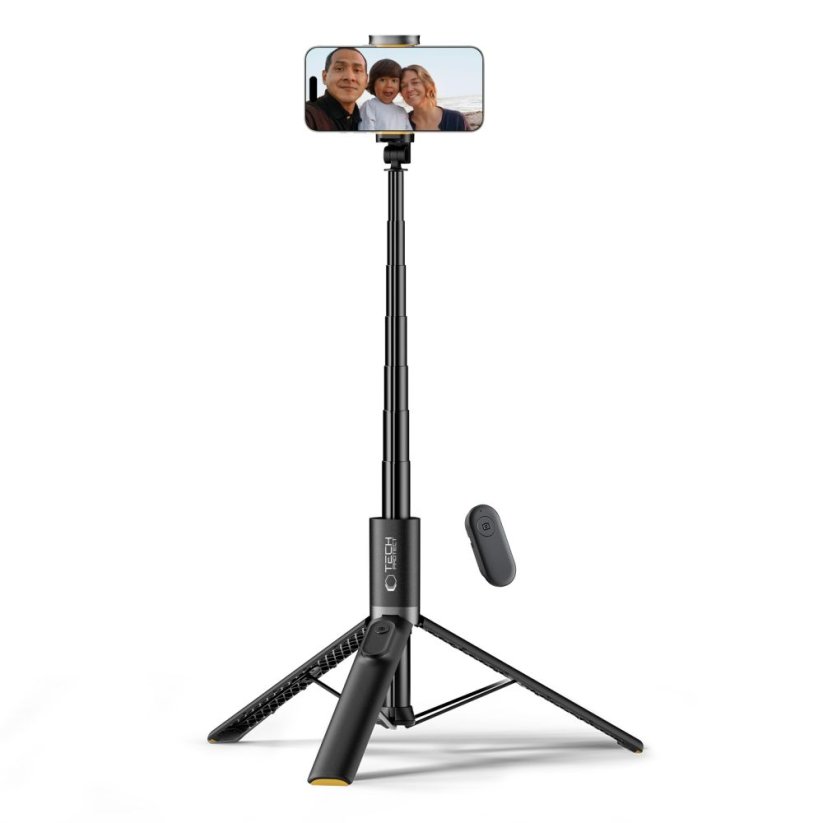 Selfie tyč Tech-Protect L08S Bluetooth Selfie Stick Tripod Black