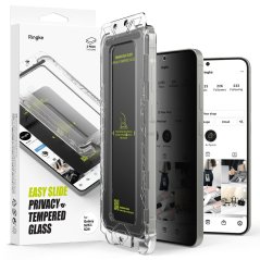 Ochranné tvrdené sklo Szkło Prywatyzujące Ringke Easy Slide 2-Pack Samsung Galaxy S25 Privacy Ochranné tvrdené sklo Szkło Prywatyzujące Ringke Easy Slide 2-Pack Samsung Galaxy S25 Privacy