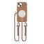 Kryt Tech-Protect Magnecklace Magsafe iPhone 14 Chocolate Brown