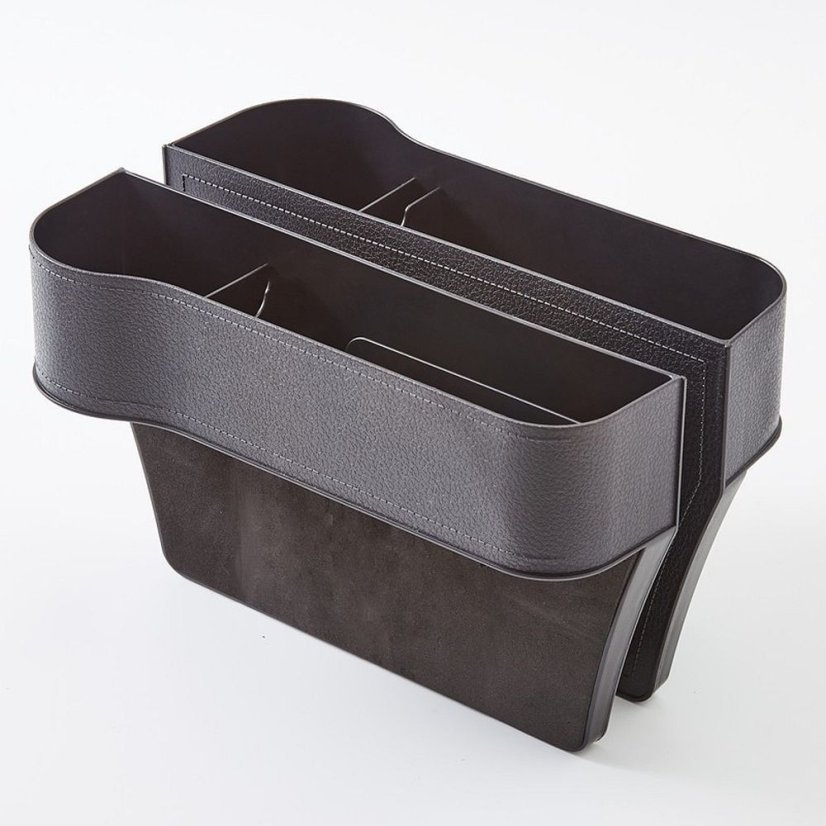 Car Organiser Between Seat Black