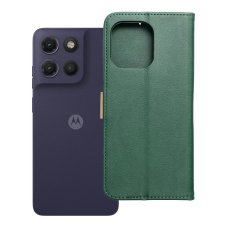 Kryt Flip Case na Motorola Moto G17 Split Book Green And Gold