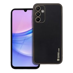 Kryt Leather Case Samsung Galaxy A15 5G / A15 4G Black Kryt Leather Case Samsung Galaxy A15 5G / A15 4G Black