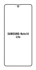 Hidrogél - védőfólia - Samsung Galaxy Note 10 Lite Hidrogél - védőfólia - Samsung Galaxy Note 10 Lite