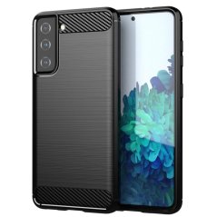 Kryt Carbon Case Samsung Galaxy S21 Black Kryt Carbon Case Samsung Galaxy S21 Black