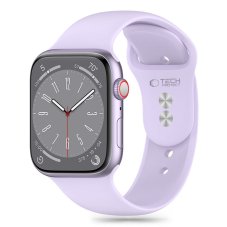 Remienok Tech-Protect Silicone Apple Watch 6 / 7 / 8 / 9 / 10 / SE (40 / 41 / 42 mm) Elegant Purple Remienok Tech-Protect Silicone Apple Watch 6 / 7 / 8 / 9 / 10 / SE (40 / 41 / 42 mm) Elegant Purple