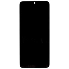 Kijelző kerettel a Xiaomi Redmi A3 Black készülékhez (Service Pack - eredeti pótalkatrész)