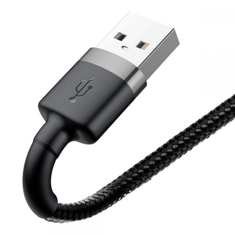 KÁBEL BASEUS CAFULE LIGHTNING CABLE 50CM GREY/BLACK