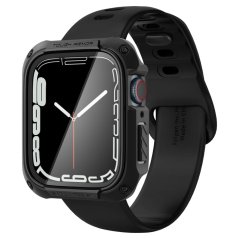 Ochranné sklo Spigen Tough Armor Apple Watch 7 / 8 / 9 (45 mm) Black