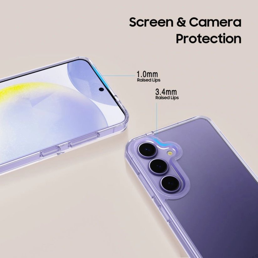 Kryt Tech-Protect Flexair Hybrid Samsung Galaxy S25 Edge Clear