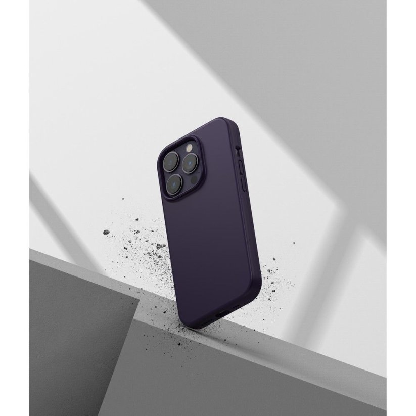 Kryt Ringke Silicone iPhone 14 Pro Deep Purple